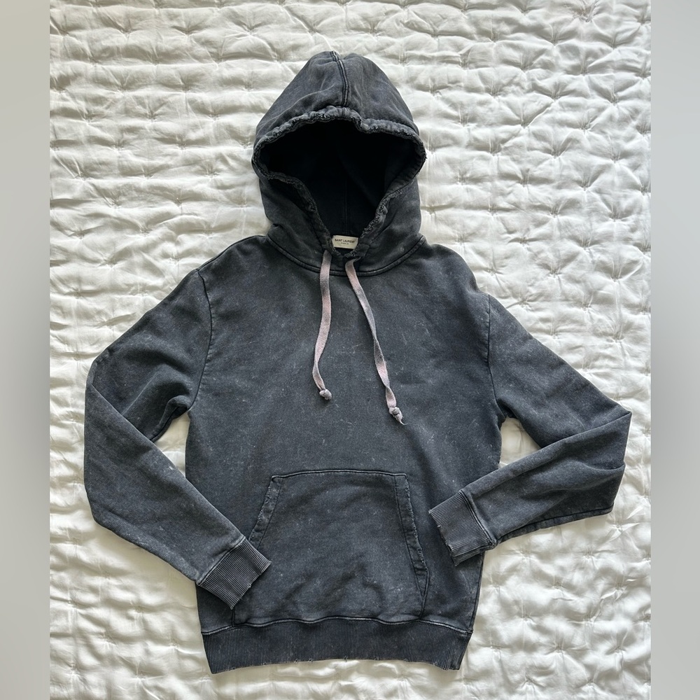 Saint Laurent Grey Hoodie